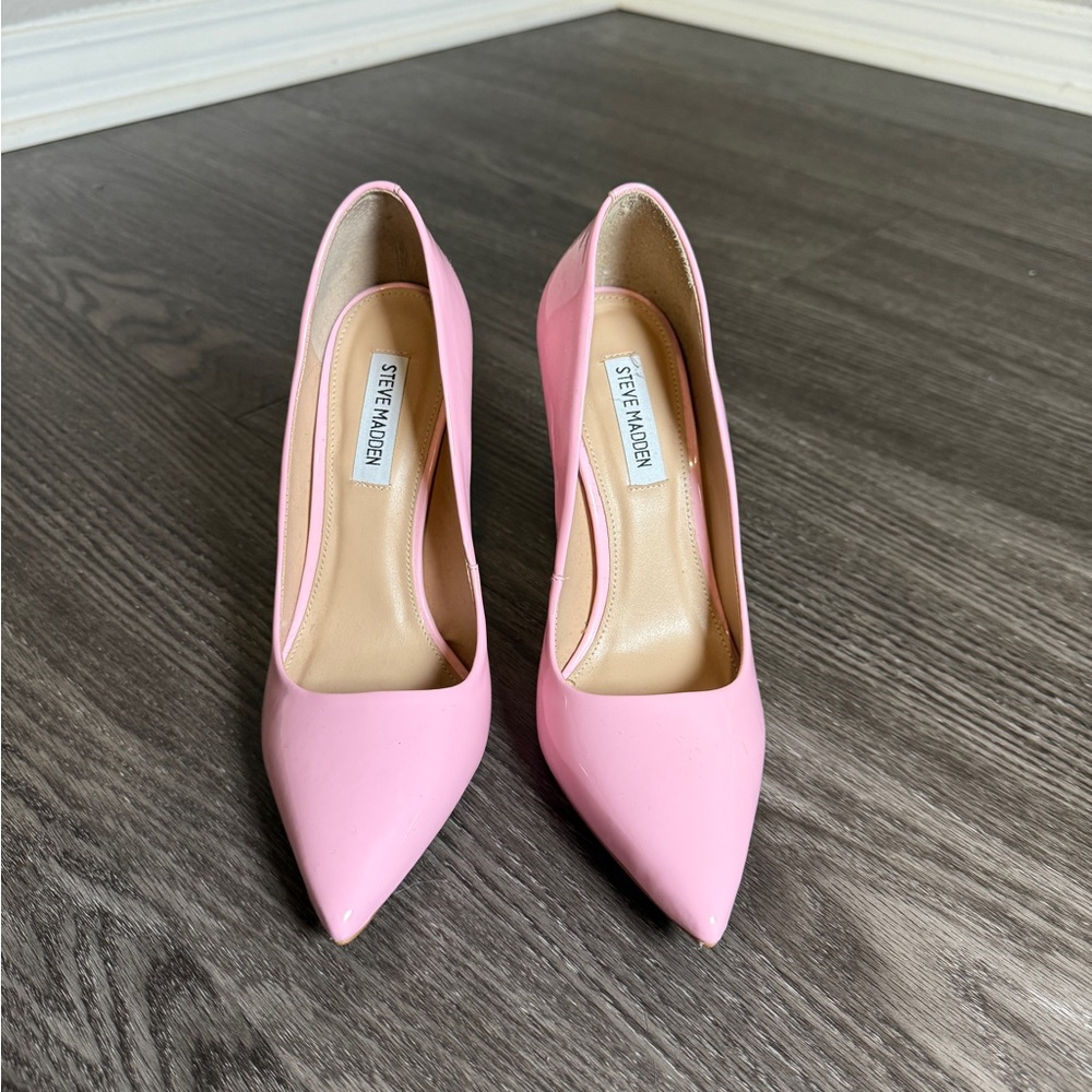 BRAND NEW Steve Madden Vala Pink Pumps, Size 8